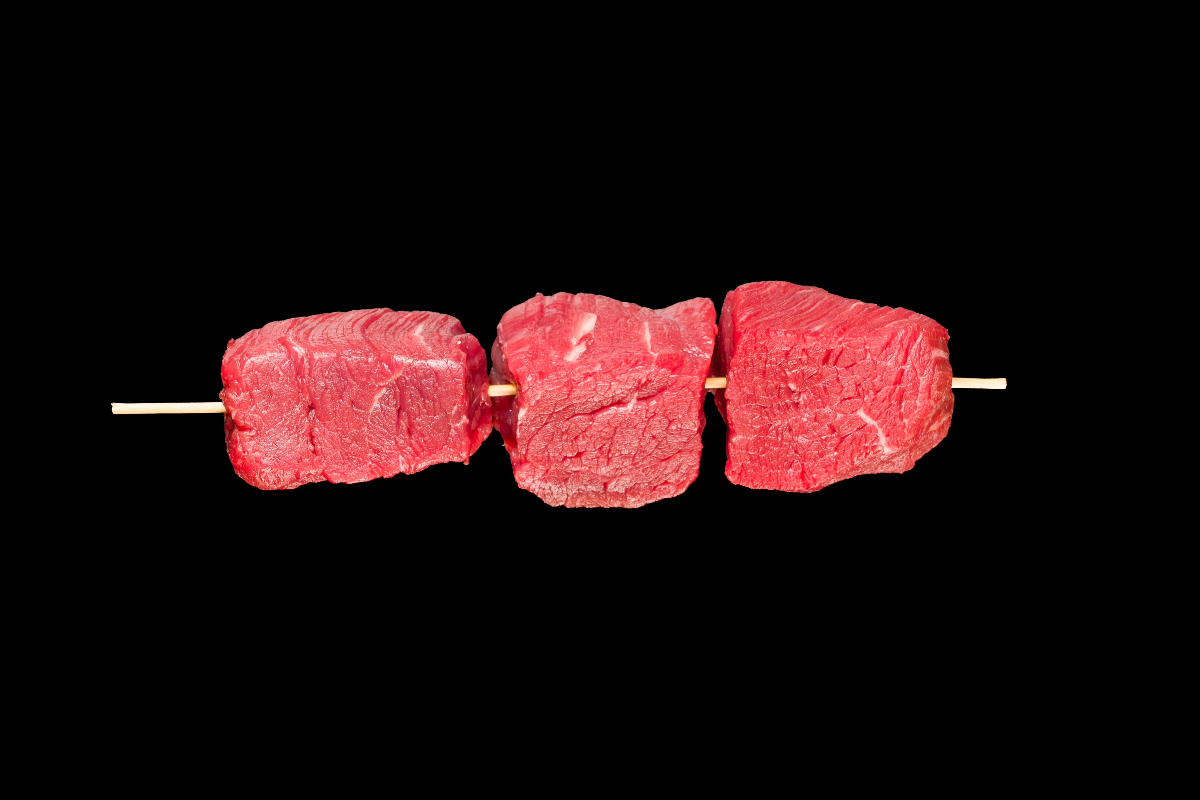 Szaszłyk z polędwicy - szaszłyk z główek i końcówek